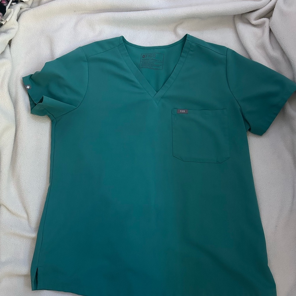 FIGS teal Scrub set